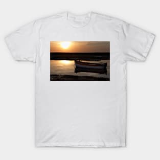 Sunset at Burnham Overy Staithe, Norfolk, UK T-Shirt